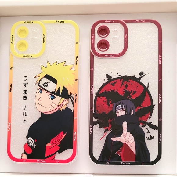 Other - IPHONE 12 2 PK NARUTO ANIMAE PHONE CASES